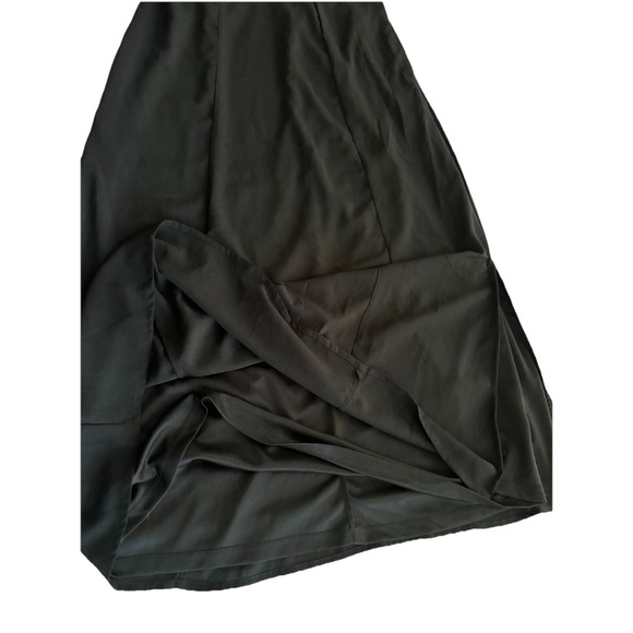 Maxi Dress M Romantic Whimsigoth Boho Dark Fairy Grunge Witchy Convertible Flowy - Picture 12 of 15